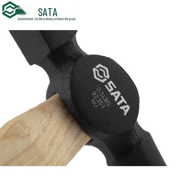 SATA Tools Walnut Handle Welding and Rust Removal Hammer 92351/92352