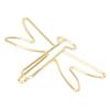 100Pcs Electroplating Metal Large Cute Paperclips Gold Jumbo Wide Clips  Document Organization