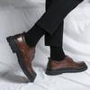 Oxfords Scarpe da Uomo Eleganti da Lavoro Pelle Stringate Uomo Scarpe Casual Nere Marca di Lusso Ufficio Lavoro Formale Lusso Scarpe da Uomo