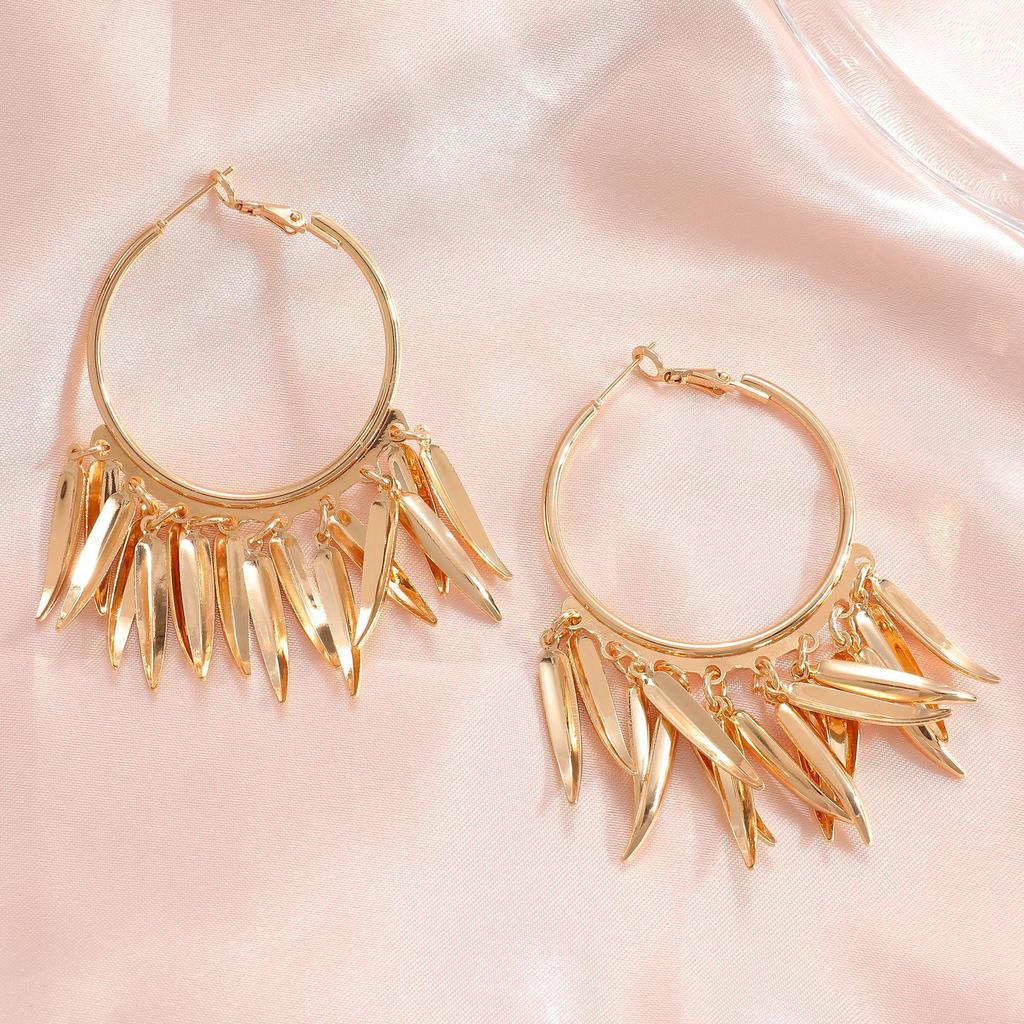 Elegant Geometric Earrings: Light Luxury & Lively Style for Women