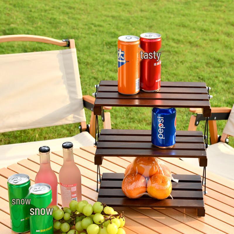 NuFeng Outdoor Camping Folding Desktop Storage Rack