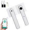 Smart Fingerprint   5 in 1 Keyless Entry Biometric Lock with APP Control Password Keypad IC Card Auto Lock for   Apartment
