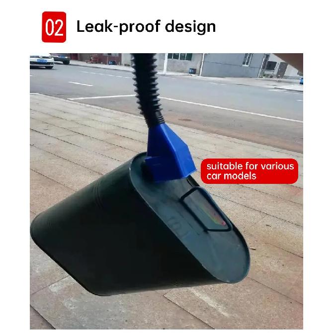 Plastic Car Motorcycle Refueling Gasoline Engine Oil Funnel Filter Conveying Tool Oil Change Funnel Accessories Mass Air Flow 3