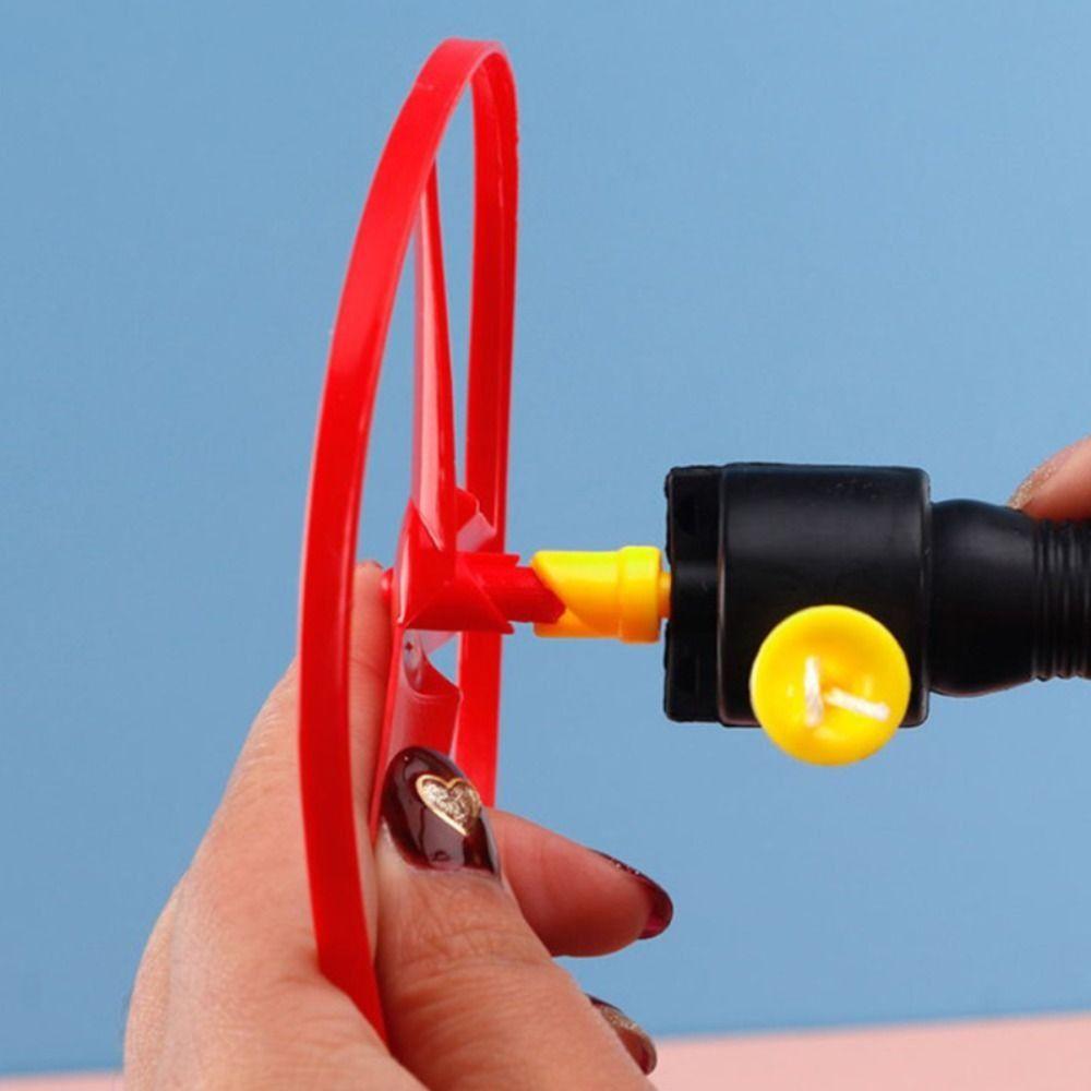 Uçan Topaç İpli Çekmeli Uçan Disk Açık Hava Oyuncakları İpli Çekmeli Uçan UFO Çocuk Oyuncakları