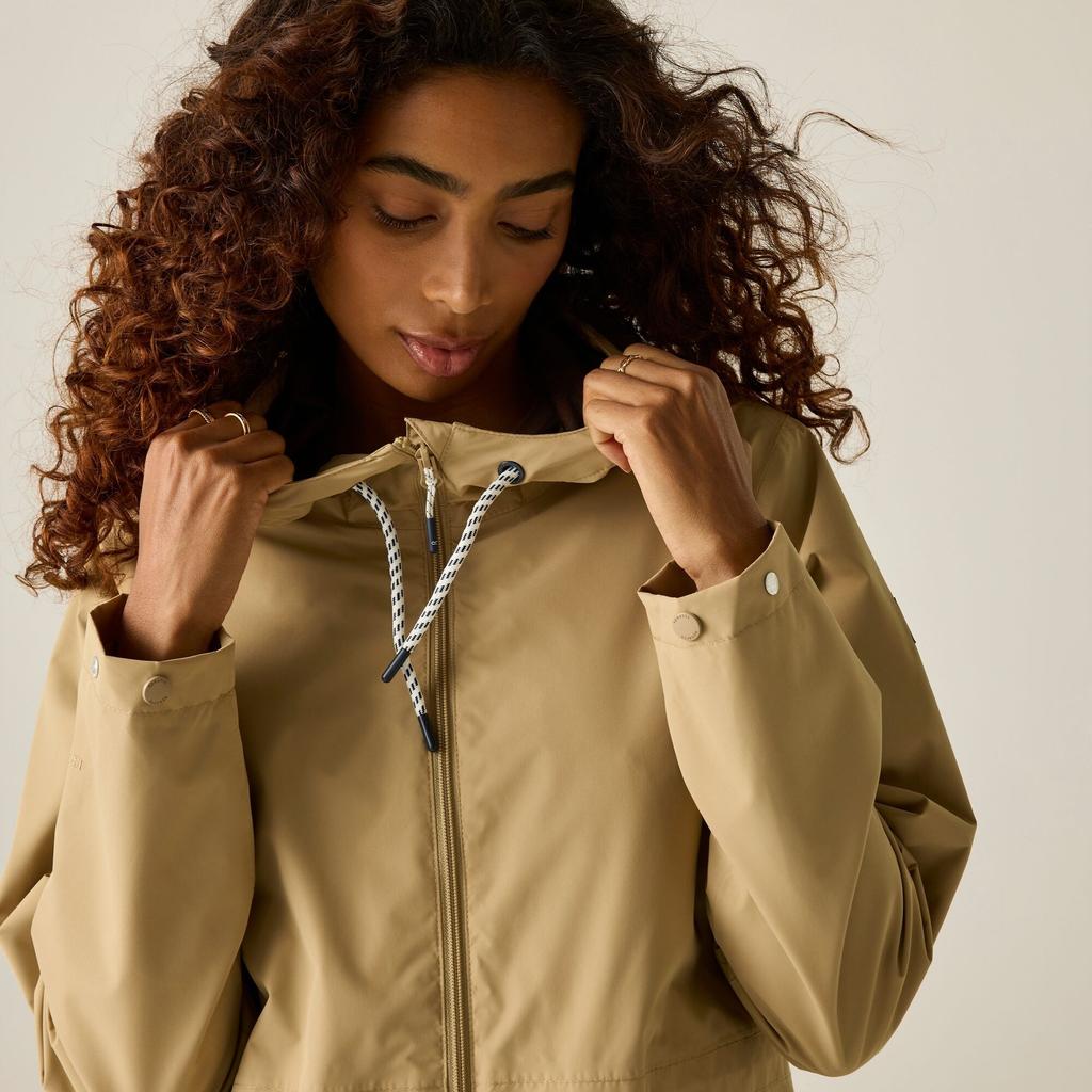Regatta Womens/Ladies Bayletta Grid Distress Waterproof Jacket