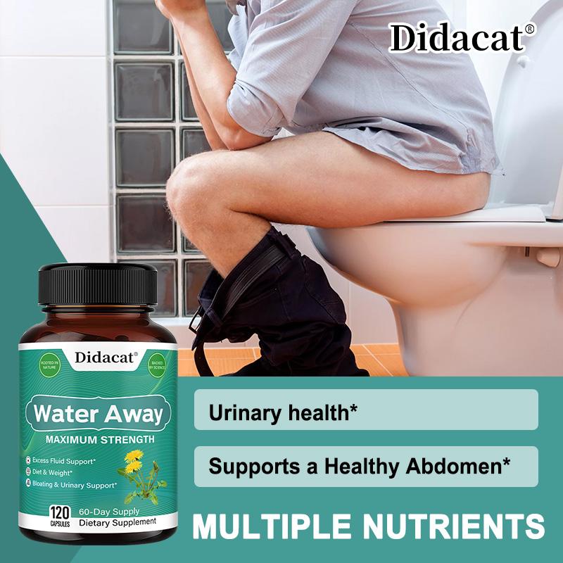 Vitamin B6 Potassium Green Tea Water Away Maximum Strength Fluid Support Blend 120 Capsules Dietary Supplement