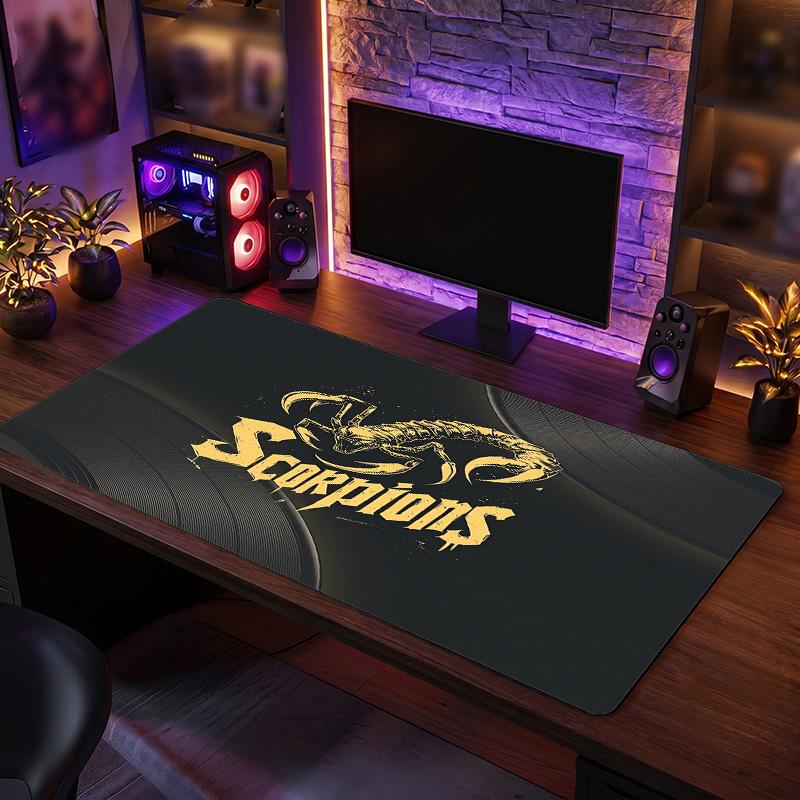 Scorpions Print Large Mouse Pad Smooth Surface Anti?Slip Desk Mat For Gaming Office Laptop Decoration