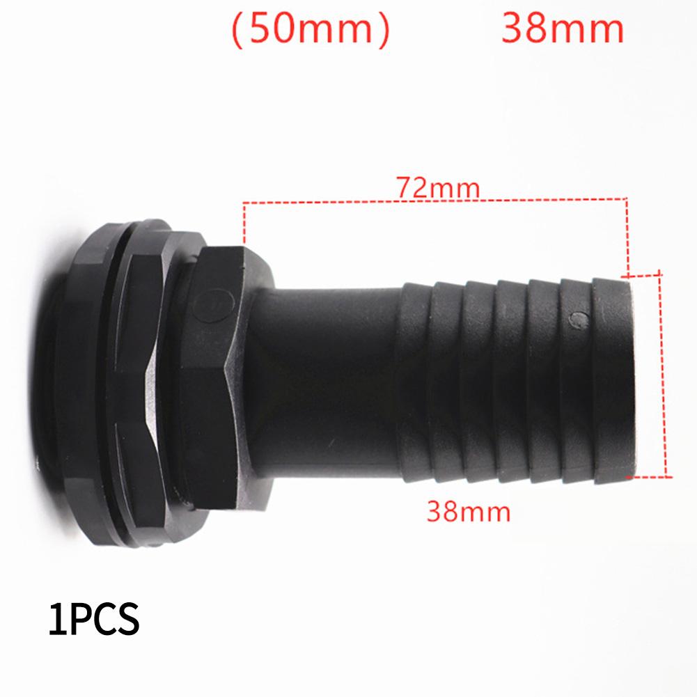 IBC Tank Outlet Adapter Fitting for Water Storage Tanks with Plastic Construction and Threaded Connection for Use