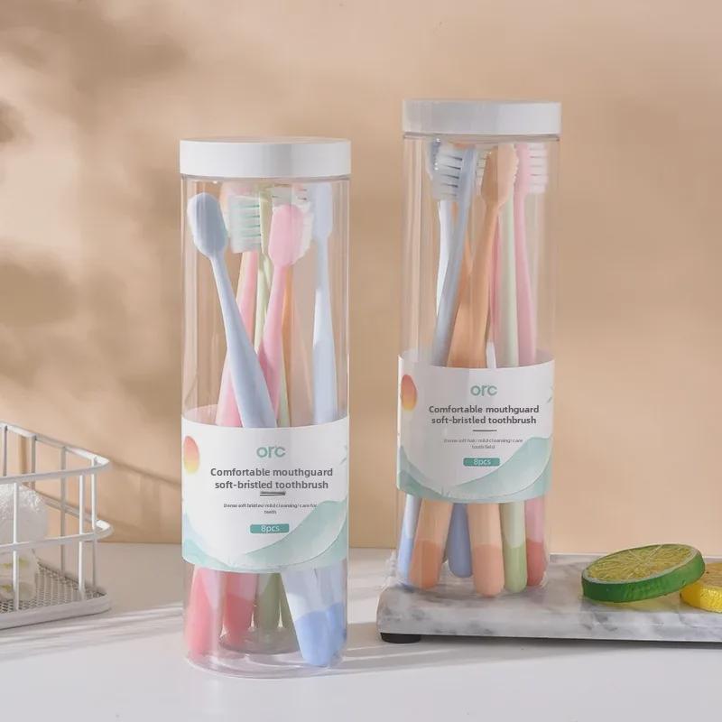 Orc Adult Soft Bristle Toothbrush Super Value Double Bristle Barrel