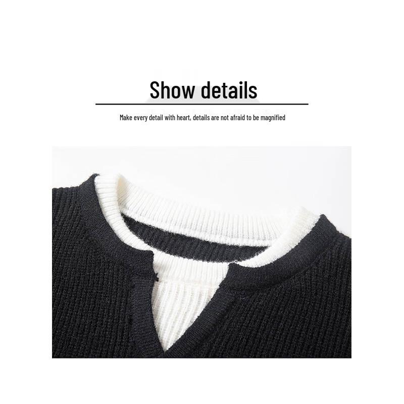 Mark Fairwhale Men's Casual Crew Neck Tops