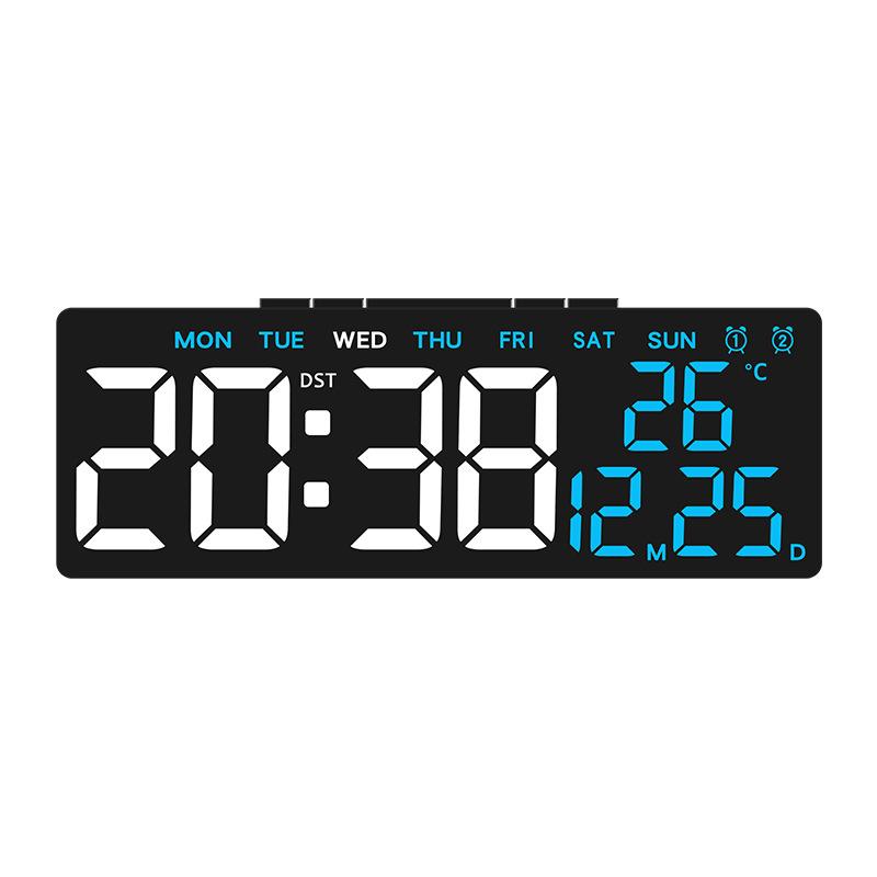Alarm Clock Multi Function Alarm Clock Simple Desktop Clock Temperature Display USB Output Multiple Alarm Clocks