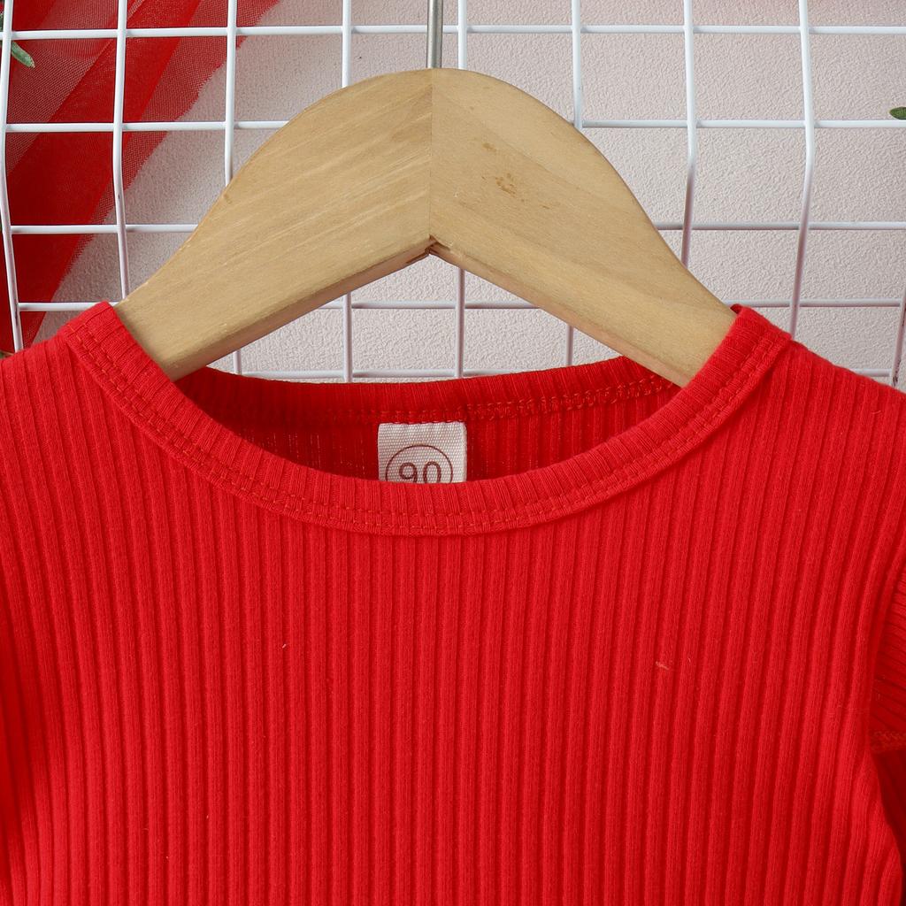 Kids Casual Long-Sleeve Set, Comfortable Daily Wear Outfits