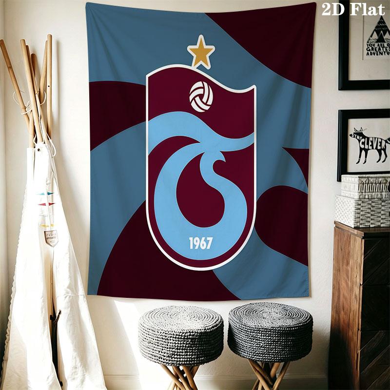 Trabzonspor club Wall Hanging Printed Fabric Blanket Decorative Tapestries for Bedroom Living Room Home Decor