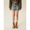 Yescci Denim Skirt Women's Summer 2025 New Arrival A- Line Accessible Luxury Fancy Denim Skirt Short Small