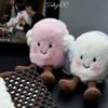 Kawaii Marshmallow Plush Toy Cute Pink Blue Marshmallow Stuffed Doll Couple Plushies Soft Birthday Gifts Girl Home Decor