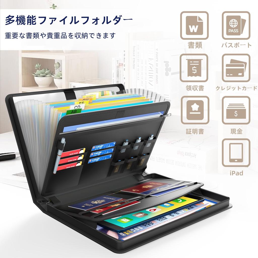 Fireproof File 13 Fireproof Document Portable Fireproof Safe for Business and File Folder with Size 2800℃ Case, Pockets, Clear, Home, Zipper,