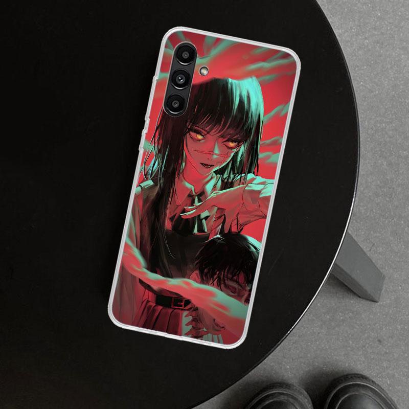 Chainsaw Mans Yoru War Devil Phone Case Cover for Samsung Galaxy A17 A16 A26 A36 A56 A57 A37 A15 A25 A35 A55 A14 A24 A34 A54 A13
