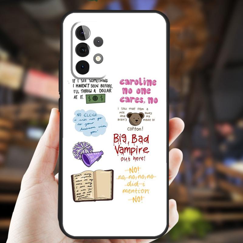 The Vampire Diaries Case For Samsung Galaxy A32 A56 A16 A15 A22 A52 A54 A14 A26 A36 A55 A35 A05 A06 A53 A33 A13