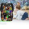 Girls Backpack Primary School Student Backpack Printed Children's Bag Shoulder Bag Pencil Case Three-piece Set