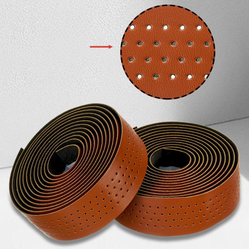 Anti-Slip Bicycle Handle Belt Straps PU+EVA Handle Bar Wrap Straps Durable Cycling Accessories