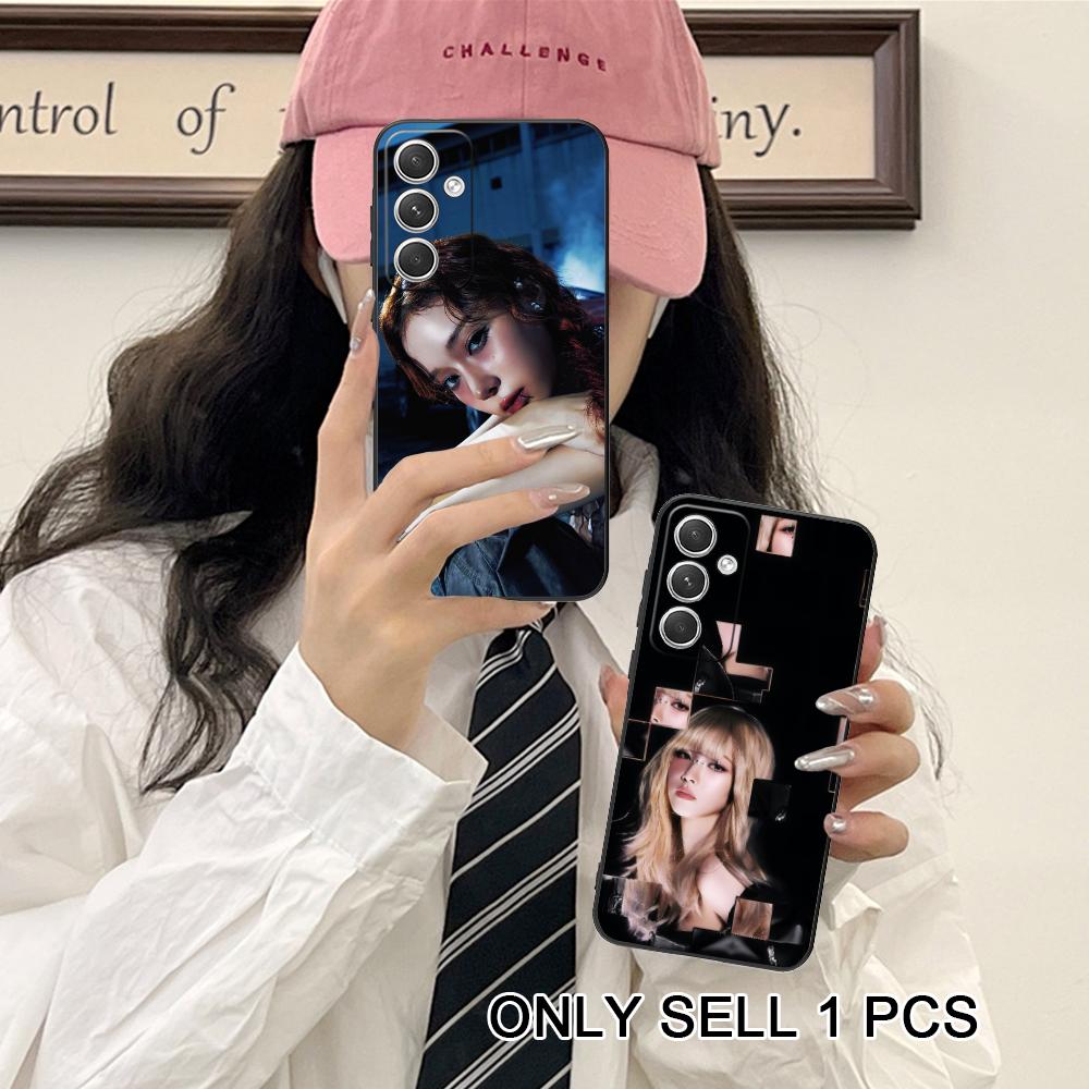 KPOP Girl Winter Phone Case for Samsung Galaxy S26 S25 S24 S23 S22 S21 S20 Note20 Plus FE Ultra Soft TPU Shockproof Cover