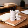 Spine Shape Pen Holder 3D Printing Ornaments Practical Desktop Storage Lumbar Spine Model Container for Orthopedic Students
