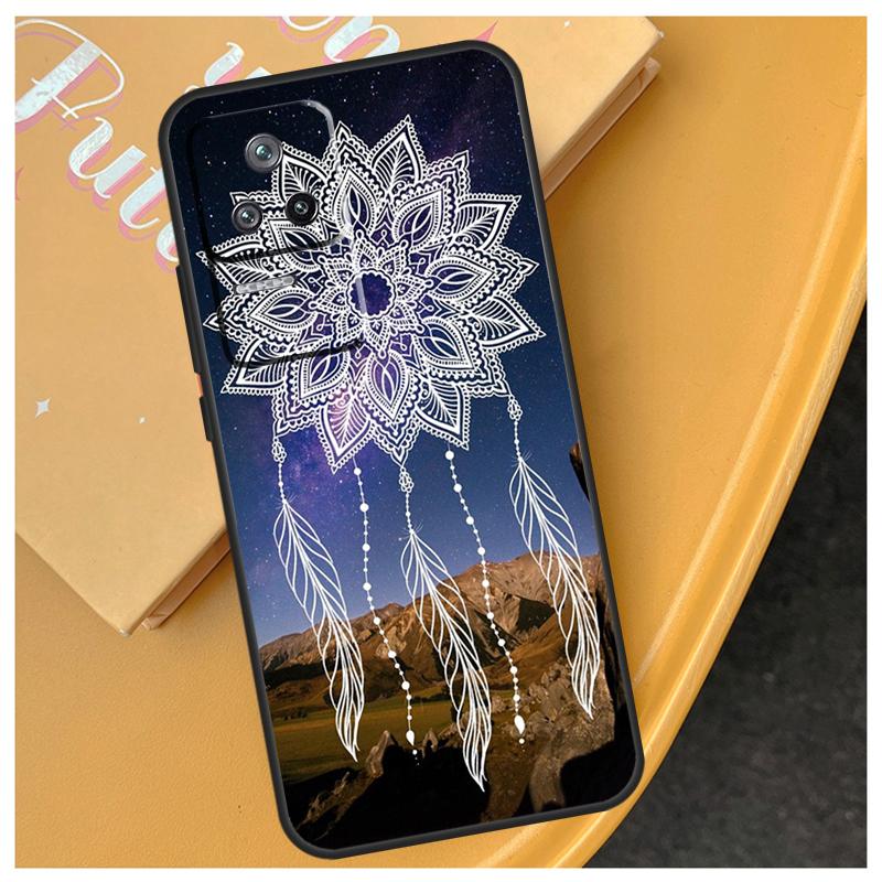 The Dream Catcher Mandala Funda For Xiaomi 15 14 Ultra 17 Pro Max 13T 14T 15T POCO F5 F6 F7 Pro X5 X6 X7 F8 Ultra Case