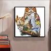 New Arrival 5D DIY Full Circle Diamond Painting "Owl" Embroidery Cross Stitch Home Decor Gift