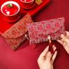 Chinese Style Wedding Red Envelope Magnetic Snap Traditional New Year Gift Bag Blessing Hongbao Lucky Money Packet