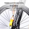 Motorcycle Disc Brake Lock Kit with Reminder Cable