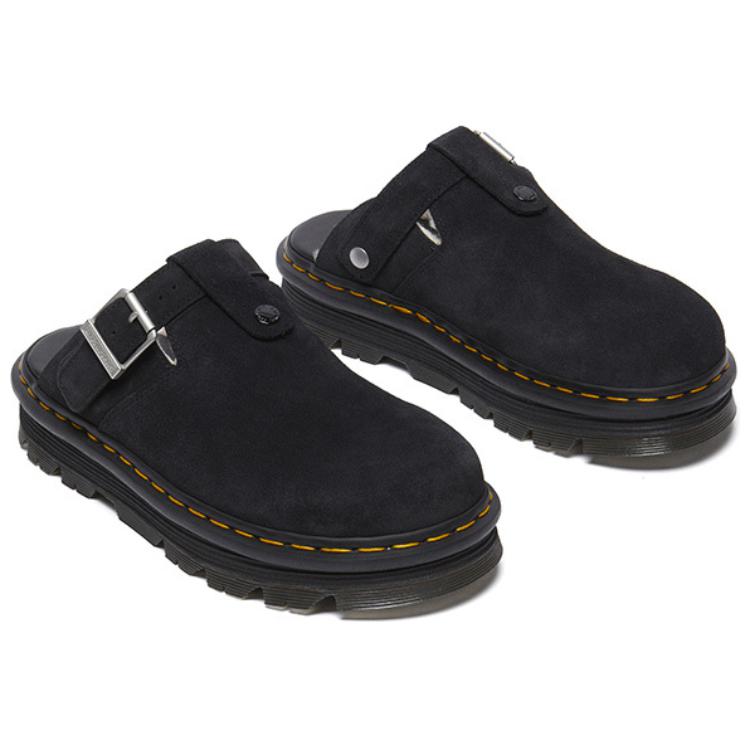 Dr. Martens Módní Všestranné Protioděrové Pantofle s uzavřenou špičkou Unisex Obuv Černá 31938001