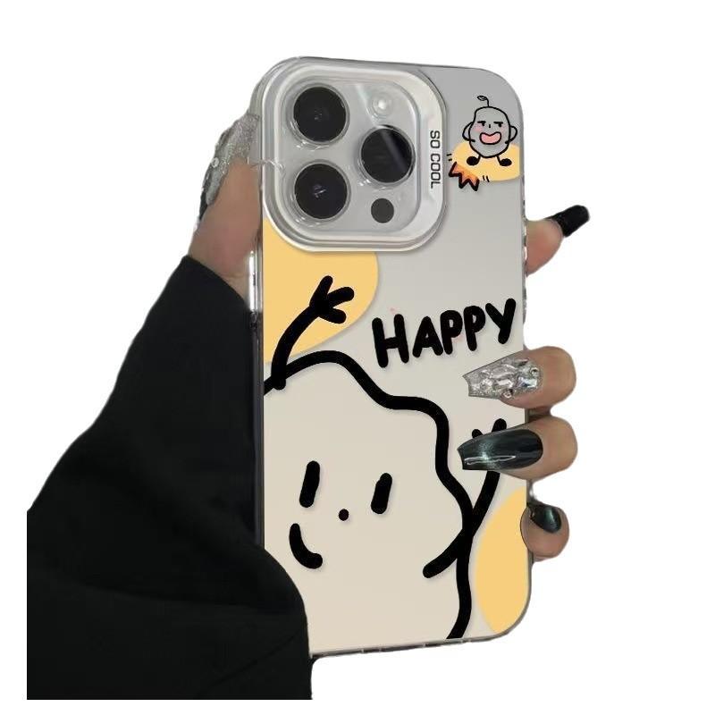 Personalized Application Iphone16 Mobile Phone Case Apple 15promax Europe and America 14 Anti-drop 16 Cute 12mini New Model