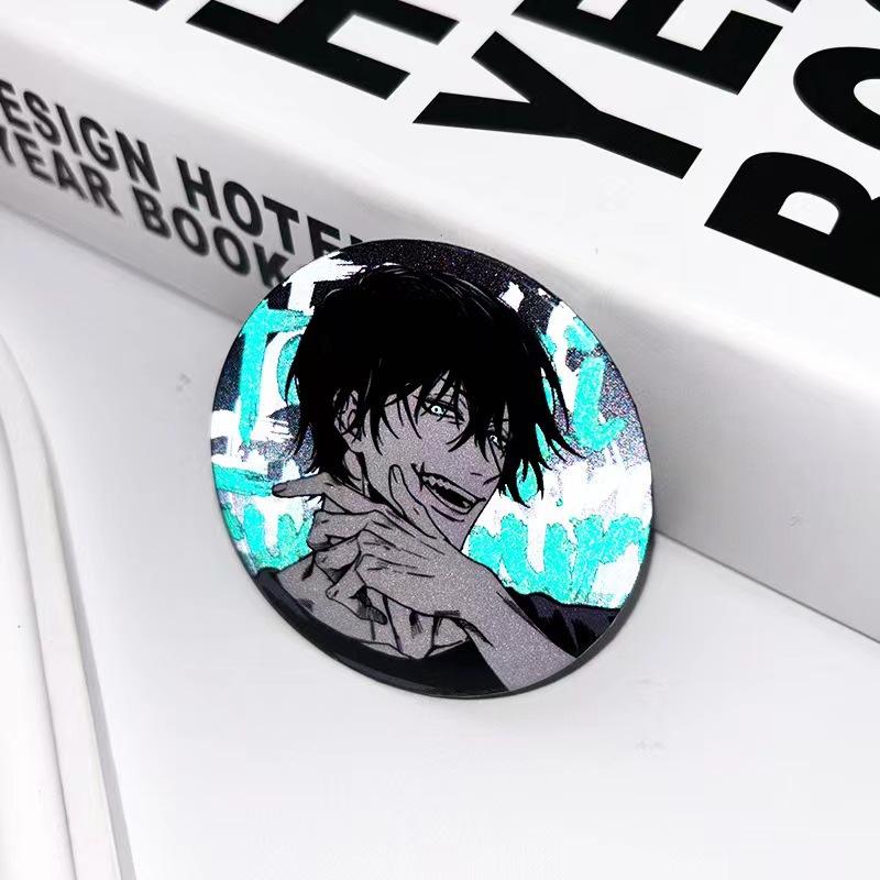 Jujutsu Kaisen Gojo Satoru Geto Suguru Spilla Anime Doppia Flash Riflettente Merchandising Anime Collezione Fan Articoli Otaku
