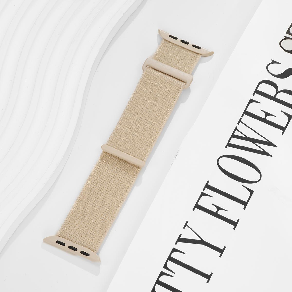 

Two-section nylon braided strap For Apple Watch Ultra 8 7 6 5 4 SE 49 45 41 44 40mm Wristband for iWatch Series 3 42mm Belt forseries 456se 40mm зірка