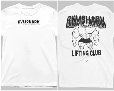 Koszulka Gymshark Lifting Club Koszulka z grafiką Gym Fitness Unisex S-5XL
