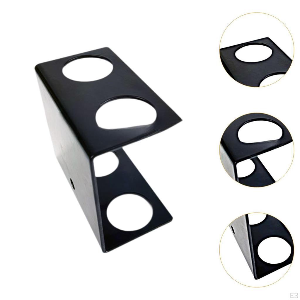 Barbell Bar Holder Storage Rack Gym Accessory 2" Hole Space Saving Vertical Weight