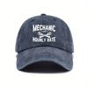 Adjustable Baseball Cap Summer Urban Casual Sun Protection Fashion Letter Print Design