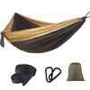 Upgraded Nylon Parachute Cloth Double Hammock Enlarged for Outdoor Camping Swing Durable Lightweight