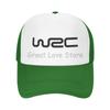 WRC World Rally Championship Mesh Baseball Cap Outdoor Sports Rally Car Racing Snapback Hat Summer Breathable Sun Visor Caps