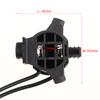 1Pcs For Hyundai Kia Headlight Base H7 Bulb Socket Lamp Holder Car Light Accessories
