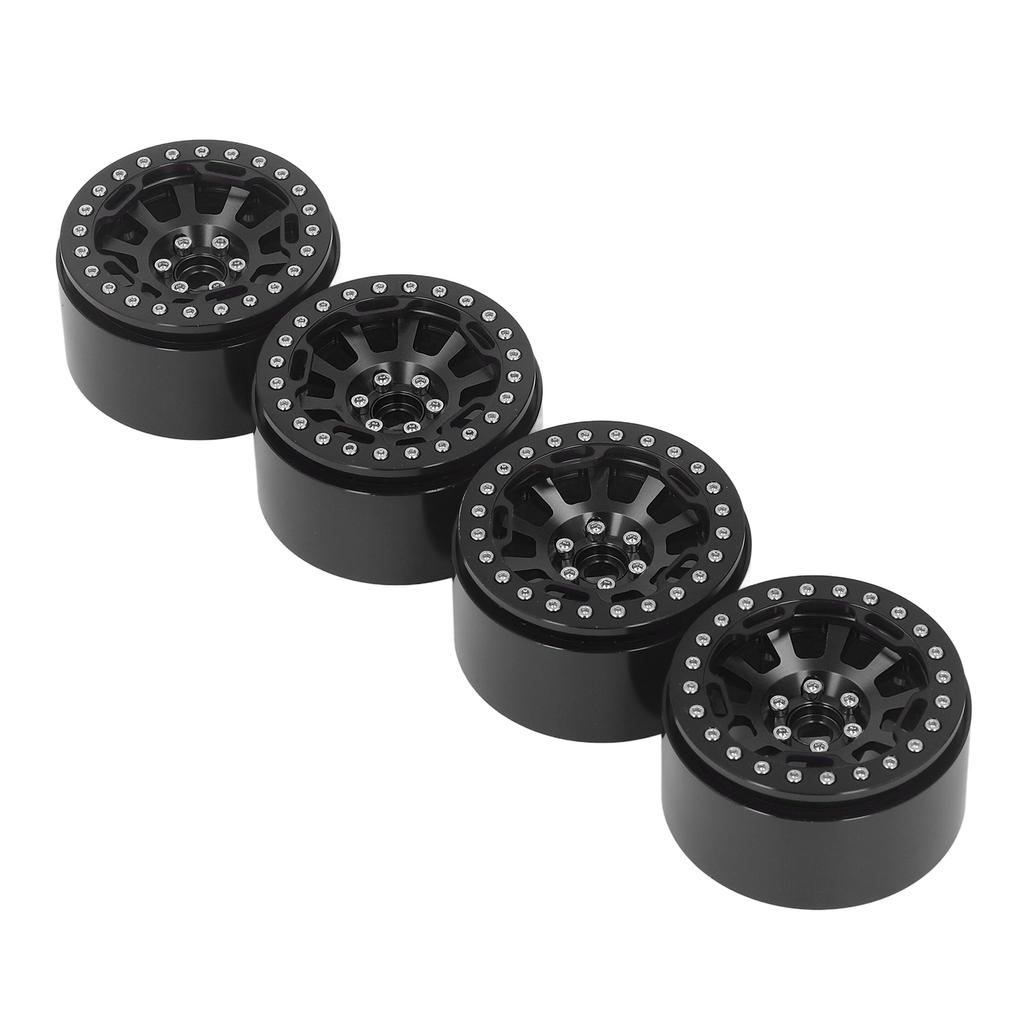 4 Pcs 2.2 Inch Wheel Rim Hub Aluminum for Traxxas Defender for Axial SCX10 SCX10 II 90046 90047 1 10 RC Crawler
