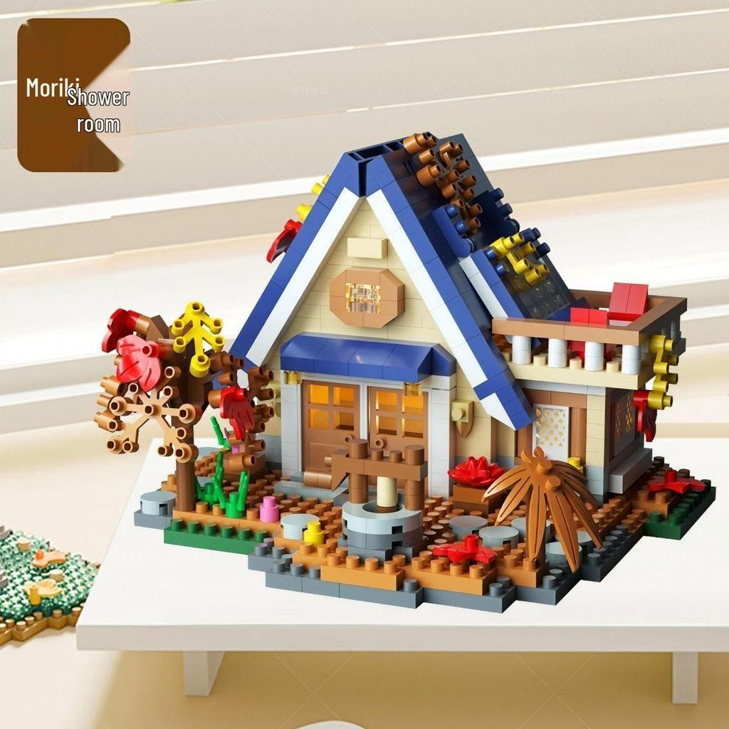 Forest Treehouse Model Micro-Block Assembly Toy - Must-Have Holiday Gift