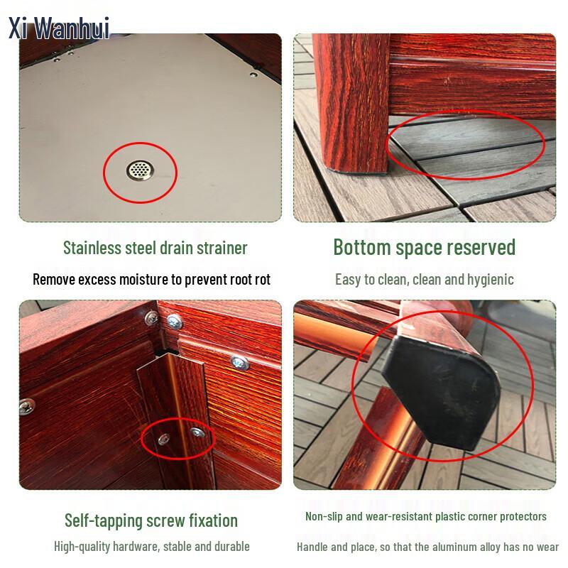 Shiwanhui Aluminum Planter Box
