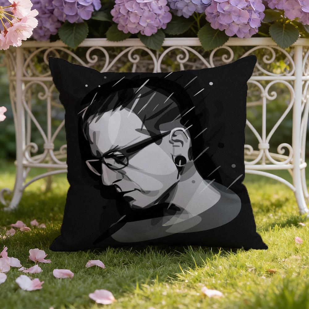 C-Chester B-Bennington Cushion Cover Home & Car Dual-Scene Pillow Cover: Reversible for Premium Comfort