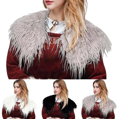 Unisex Płaszcz Szal Peleryna Cosplay ze Sztucznej Trawy