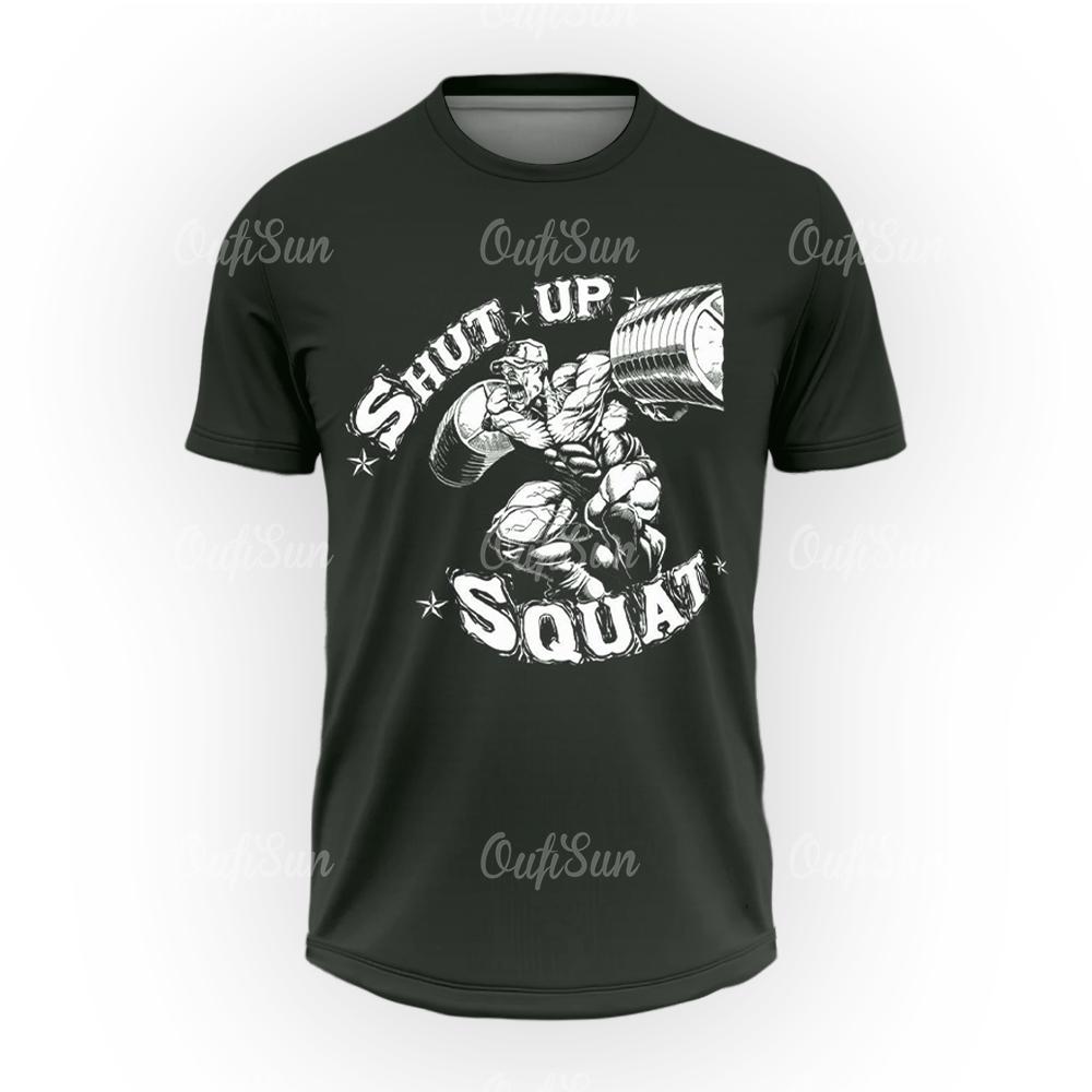 

Спортивная футболка с буквенным принтом для мужчин, рубашка для бега с короткими рукавами, мужская футболка для тренировок, футболки для фитнеса 6XL