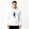 Men's Print Pullover Hoodie, Anime Character Nobara Printed Casual Long Sleeve Sweatshirt for Daily Wear