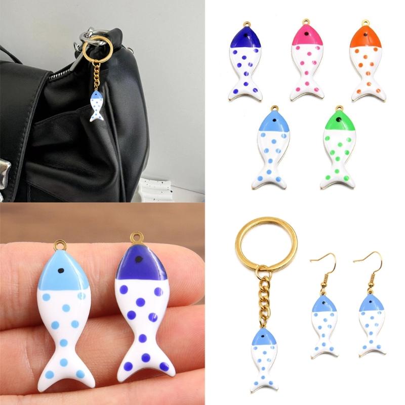 Collana con Ciondolo Pesce Reversibile Metallo Ipoallergenico Accessorio Gioielli Componenti per la Creazione di Gioielli Per Pelli Sensibili