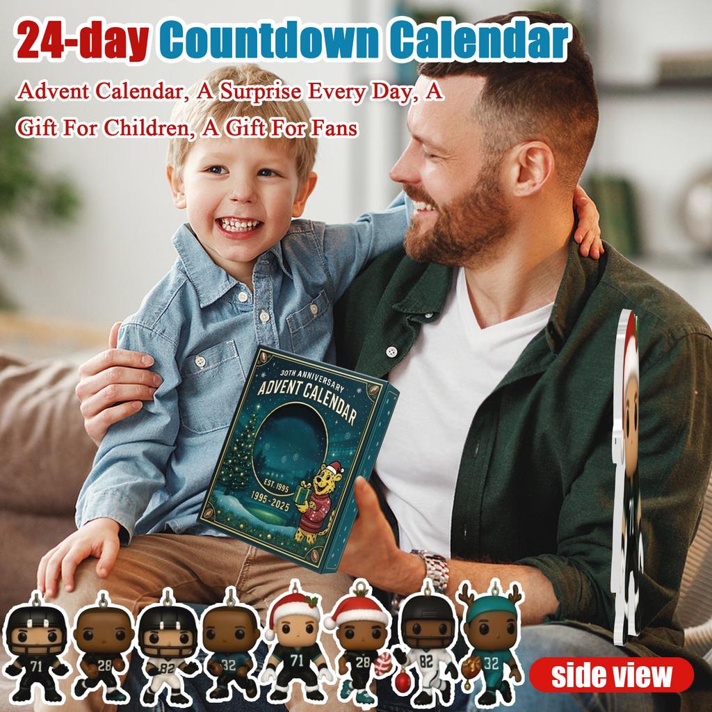 Adventskalender Enthält 24 Adventskalender, Countdown-Kalender und Überraschungs-Sammelobjekte