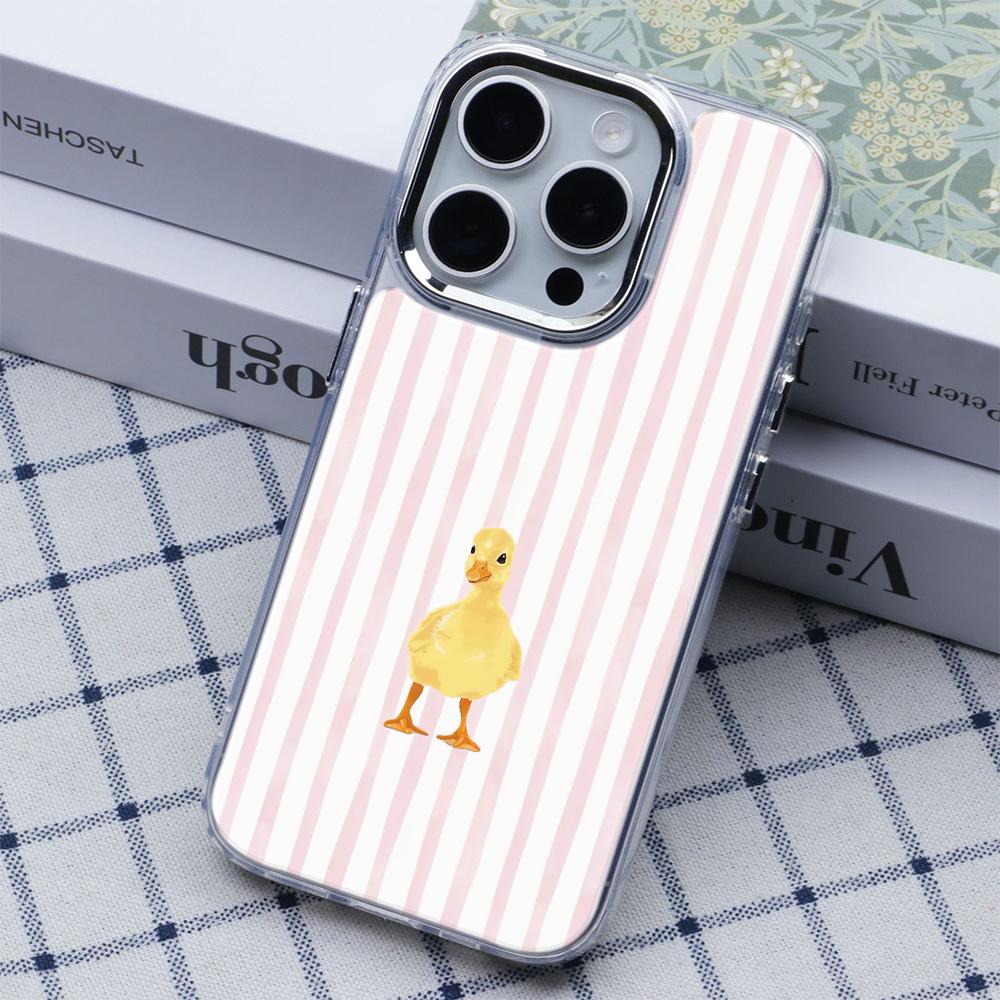 

Vertical Duckling Phone Case For Iphone 13 12 11 17 16 15 Pro Max 14 Plus 17Air 17E 16E Coque Phone Cover Lightweight Fundas iphone 11 Pro чистый